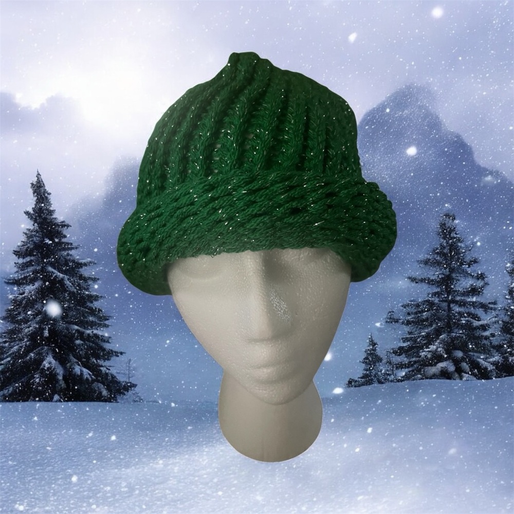 Emerald Knit Women's Beanie Hat